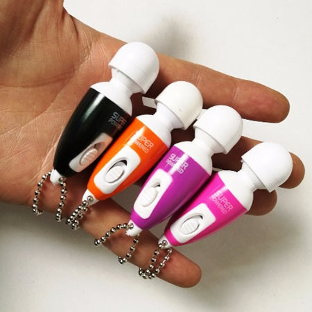 Parmak Boy Güçlü Titreşimli Mini Vibratör Anahtarlık