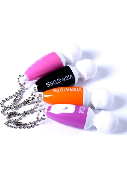 Parmak Boy Güçlü Titreşimli Mini Vibratör Anahtarlık